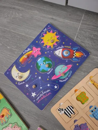 Puzzles infantiles educativos