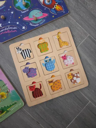 Puzzles infantiles educativos