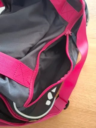 Borsa palestra bambina Nabaiji grigio/fucsia