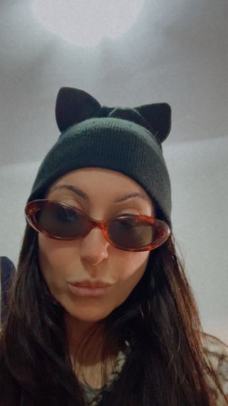 Gorro Zara Negro con Orejas