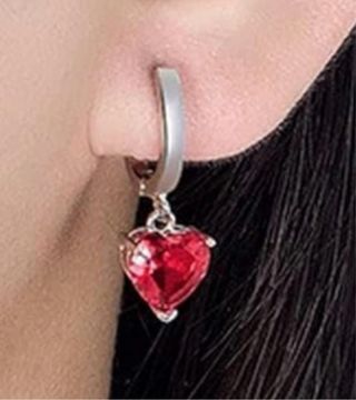 Parure Argento Completa Cuore Rosso argento 925