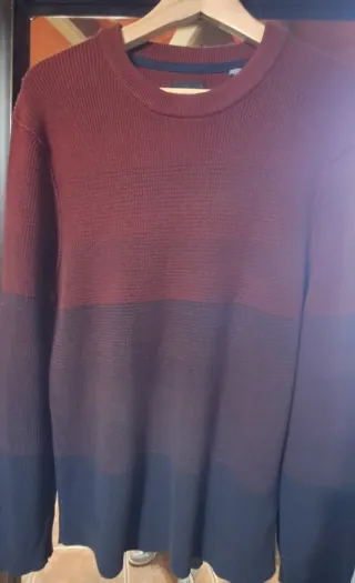 Jersey Only & Sons hombre burdeos/marino