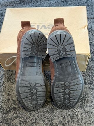 Botines Levi's ante marrón piel hombre