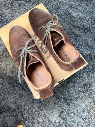 Botines Levi's ante marrón piel hombre