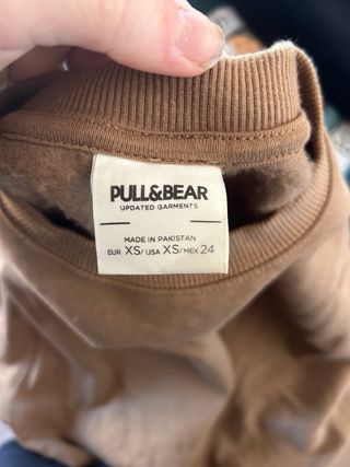 Jersey Pull and Bear Hombre Marrón