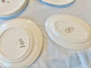 Juego de postre/merienda KG Lunéville - Limoges