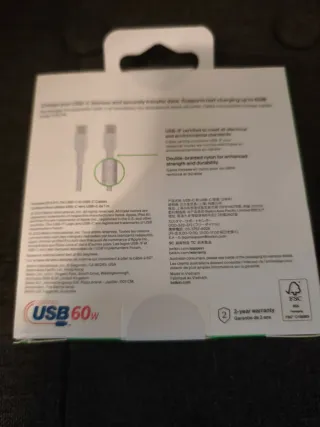 2 Cables Belkin BoostCharge USB-C a USB-C