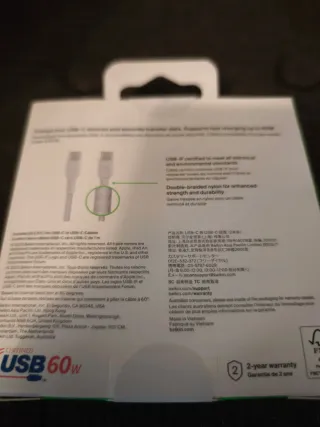 2 Cables Belkin BoostCharge USB-C a USB-C
