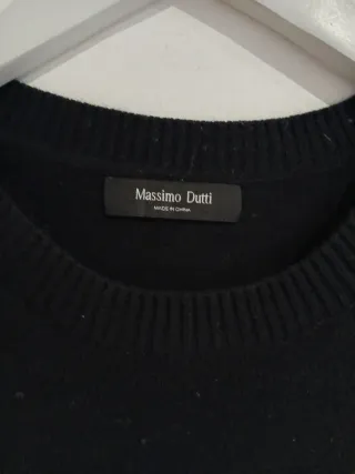 Jersey Massimo Dutti Negro