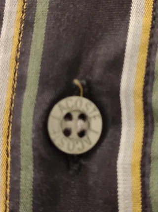 Camisa Lacoste Rayas Talla L