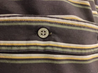 Camisa Lacoste Rayas Talla L