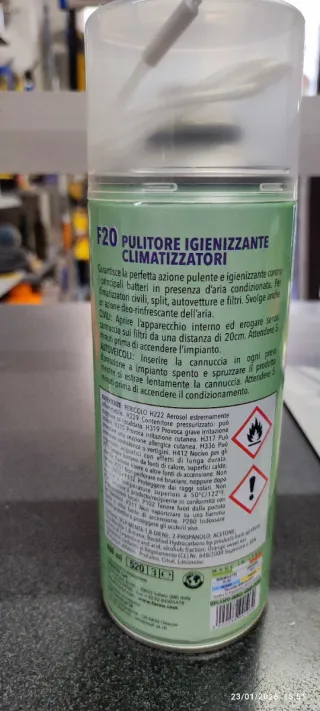 F20 Igienizzante Condizionatori Faren