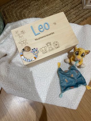 Caja de madera Mis primeros recuerdos