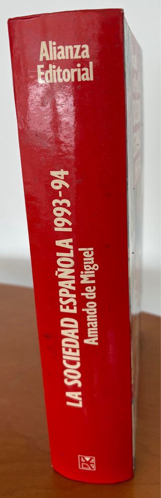 La sociedad española 1993-94