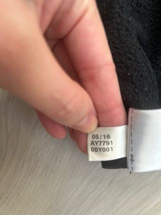 Felpa Adidas nera taglia M vintage 2016