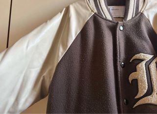 Giacca Bershka marrone e beige