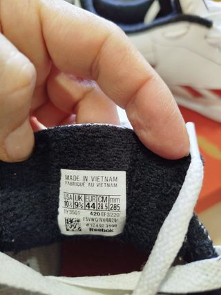 Reebok Club C Revenge Blancas Rojas