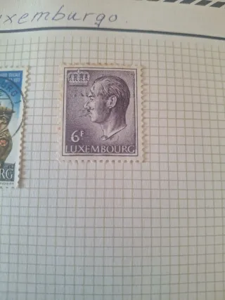 2 Sellos Luxemburgo