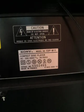 Equipo Sonido Alta Fidelidad Sony