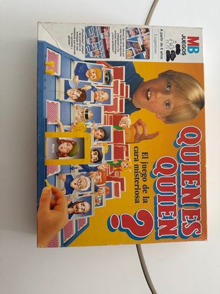 Juego de mesa Quién es Quién MB