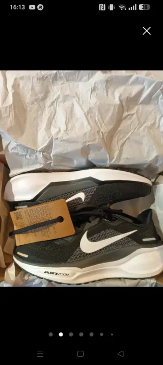 Nike Pegasus 41 W Air Zoom Negro/Blanco