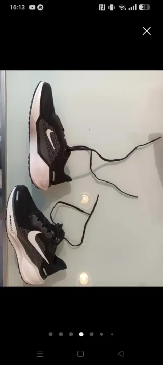 Nike Pegasus 41 W Air Zoom Negro/Blanco