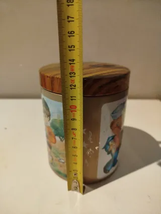 Caja antigua hojalata El Gorriaga