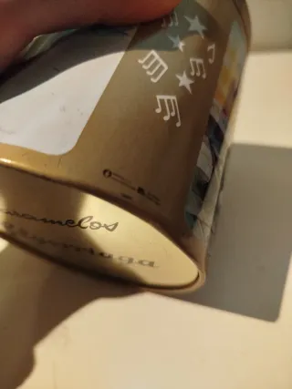 Caja antigua hojalata El Gorriaga