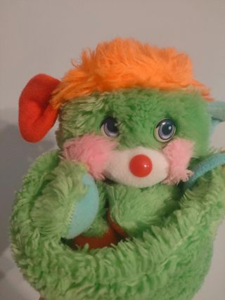 Popples Peluche Verde 1985