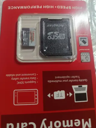 Tarjeta Micro SD Lenovo con Adaptador