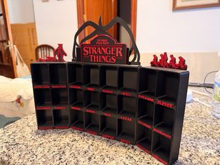 Expositor Stranger Things minifunkos 3D