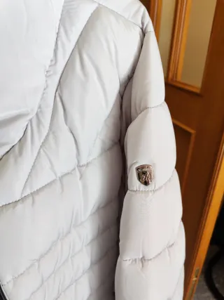 Chaqueta Koroshi Invierno Blanco Crudo
