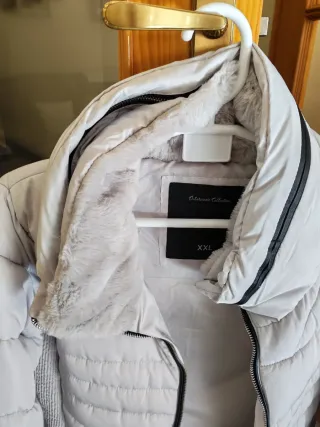 Chaqueta Koroshi Invierno Blanco Crudo