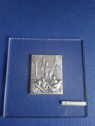 Placca commemorativa "La Resurrezione "