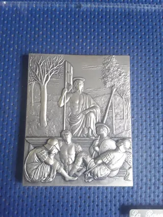 Placca commemorativa "La Resurrezione "