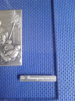 Placca commemorativa "La Resurrezione "