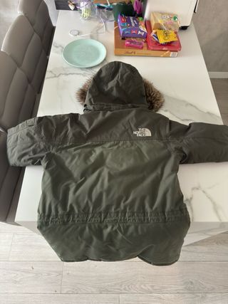 Parka The North Face verde militar Talla S