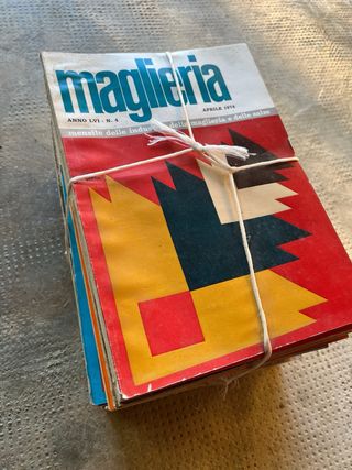 30 riviste maglieria anni 70