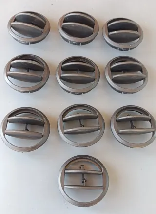 Rejilla deflector aire circular (10 unidades)