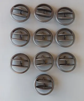 Rejilla deflector aire circular (10 unidades)