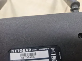 Router Netgear Negro con Antenas