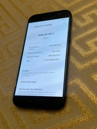 Samsung Galaxy A5 2017 4G LTE negro