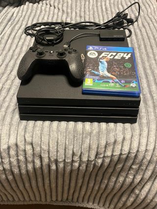 PS4 Pro + Controller + FIFA 24