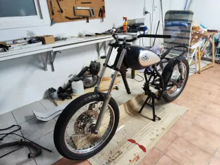 Yamaha SR 250 Custom Clásica