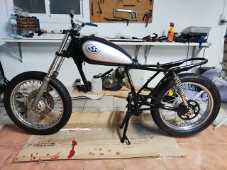 Yamaha SR 250 Custom Clásica