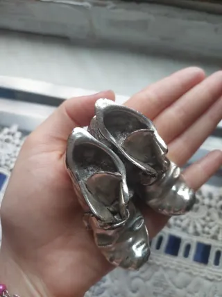 Miniatura vintage argento