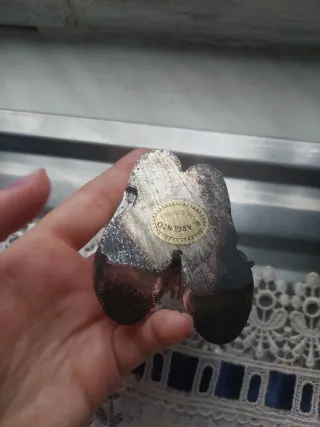 Miniatura vintage argento