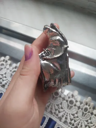 Miniatura vintage argento