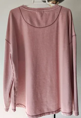 Sudadera rosa