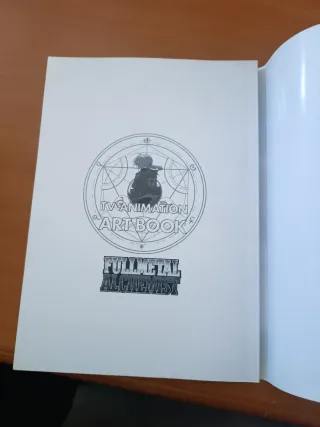 Fullmetal Alchemist art book tv animation